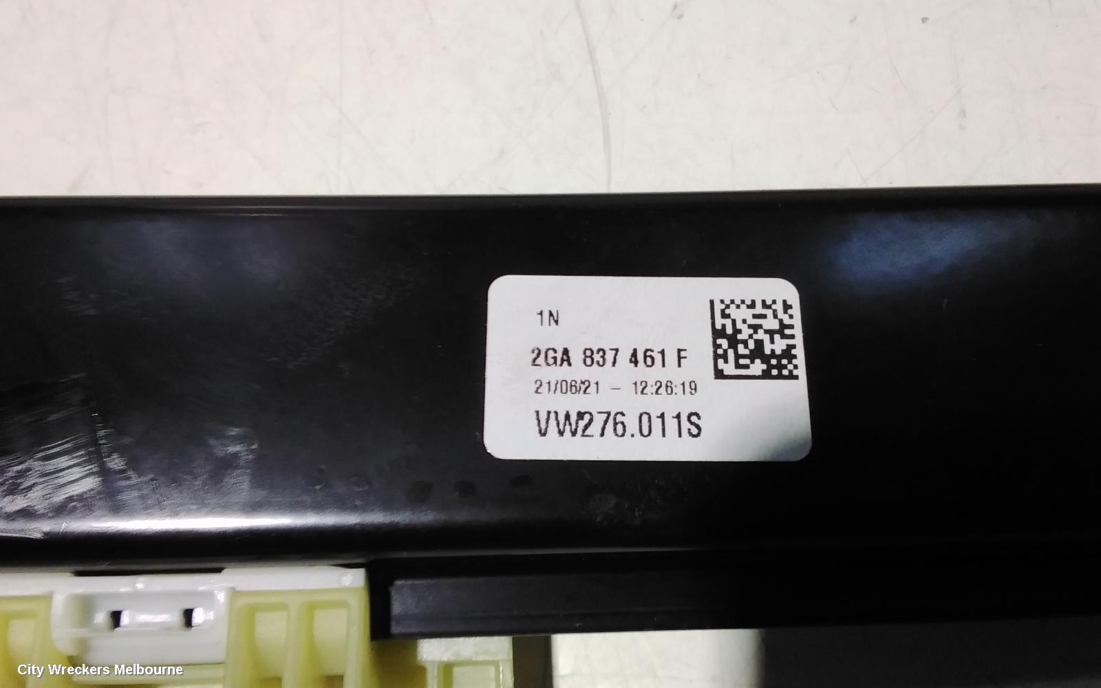 VOLKSWAGEN T-ROC LEFT FRONT WINDOW REG/MOTOR, A1, 03/2020 - 12/2025