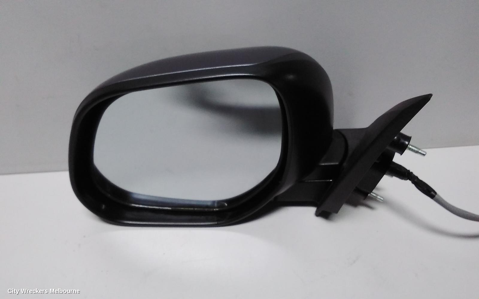 MITSUBISHI OUTLANDER LEFT DOOR MIRROR, ZG, 3 WIRE TYPE, 11/2006 - 09/2009