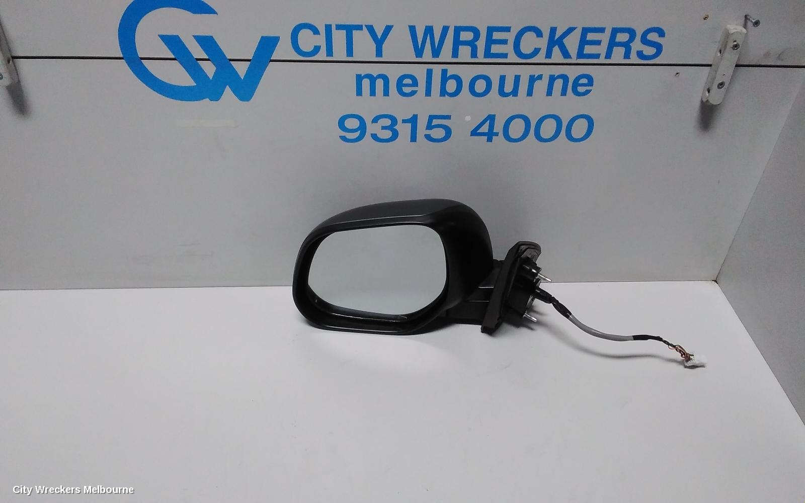 MITSUBISHI OUTLANDER LEFT DOOR MIRROR, ZG, 3 WIRE TYPE, 11/2006 - 09/2009