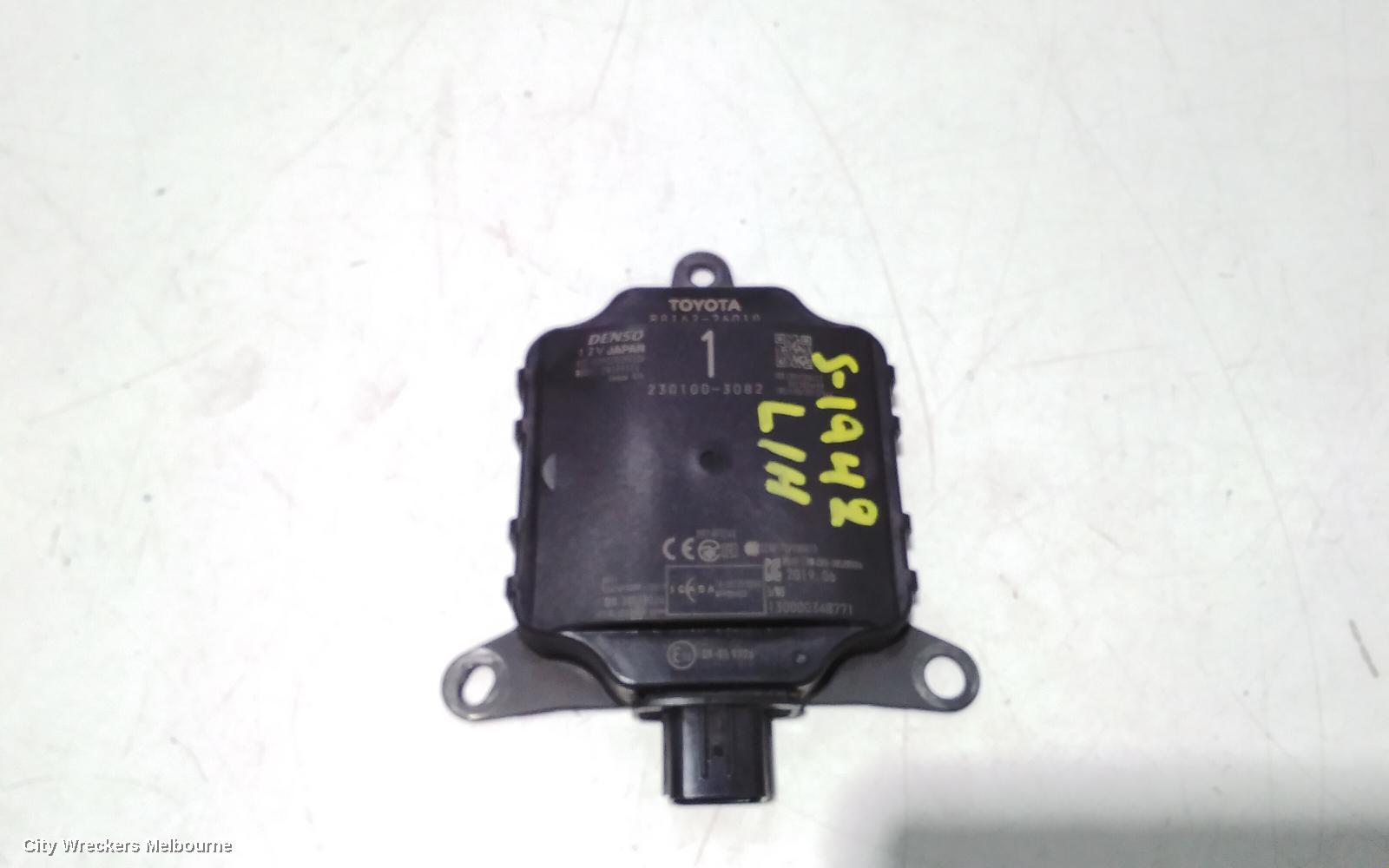 TOYOTA HIACE, 300 SERIES, 02/2019 ONWARDS, LHR BLIIND SPOT SENSOR: 93907