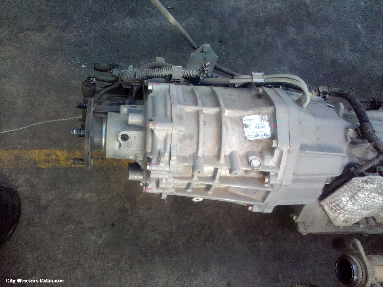 MITSUBISHI TRITON TRANS/GEARBOX, AUTO, 4WD, DIESEL, 2.4, 4N15, 6 SPEED (V6AWH TRANS CODE), W/ TRANSFER CASE, SUPER SELECT 4WD TYPE, MR, 11/2018 - 10/2023