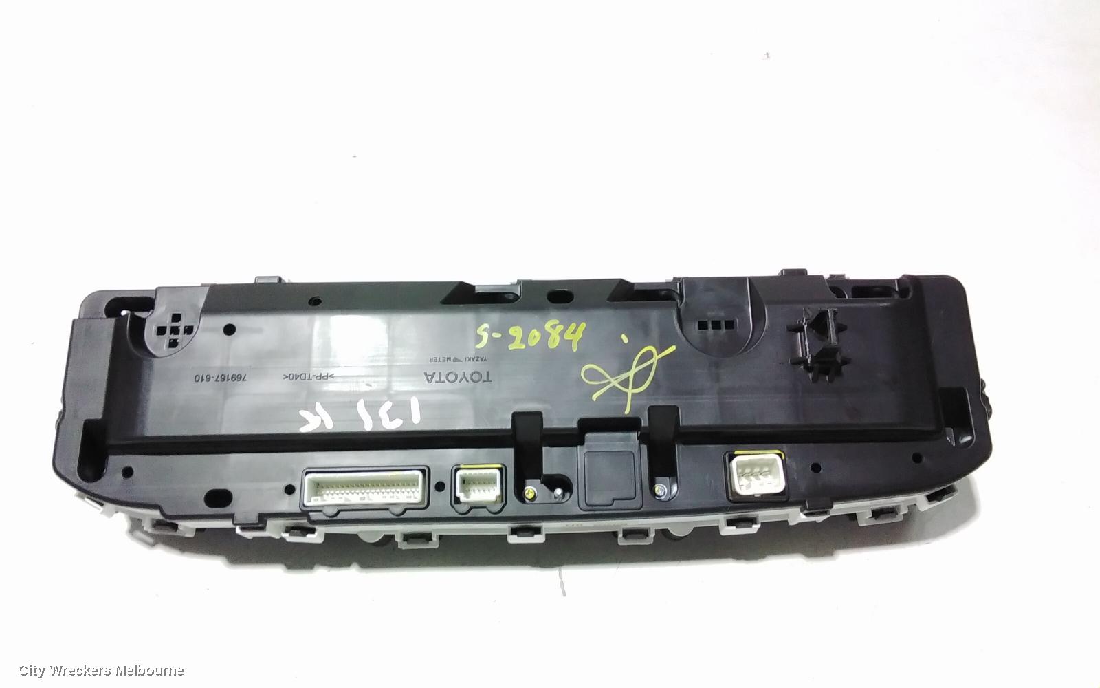 TOYOTA PRIUS INSTRUMENT CLUSTER, ZVW40R, PRIUS V, INSTRUMENT CLUSTER, 05/2012 - 05/2015