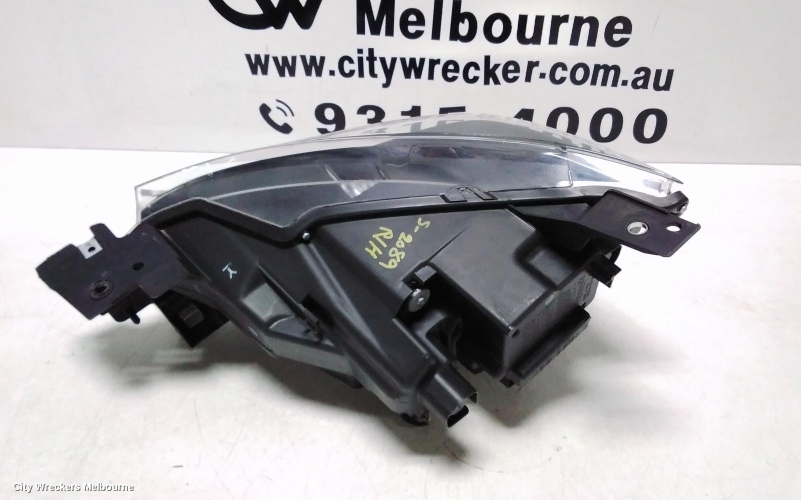 MAZDA CX3 RIGHT HEADLAMP, DK, LED, NON ADAPTIVE TYPE, 03/2015 ONWARDS