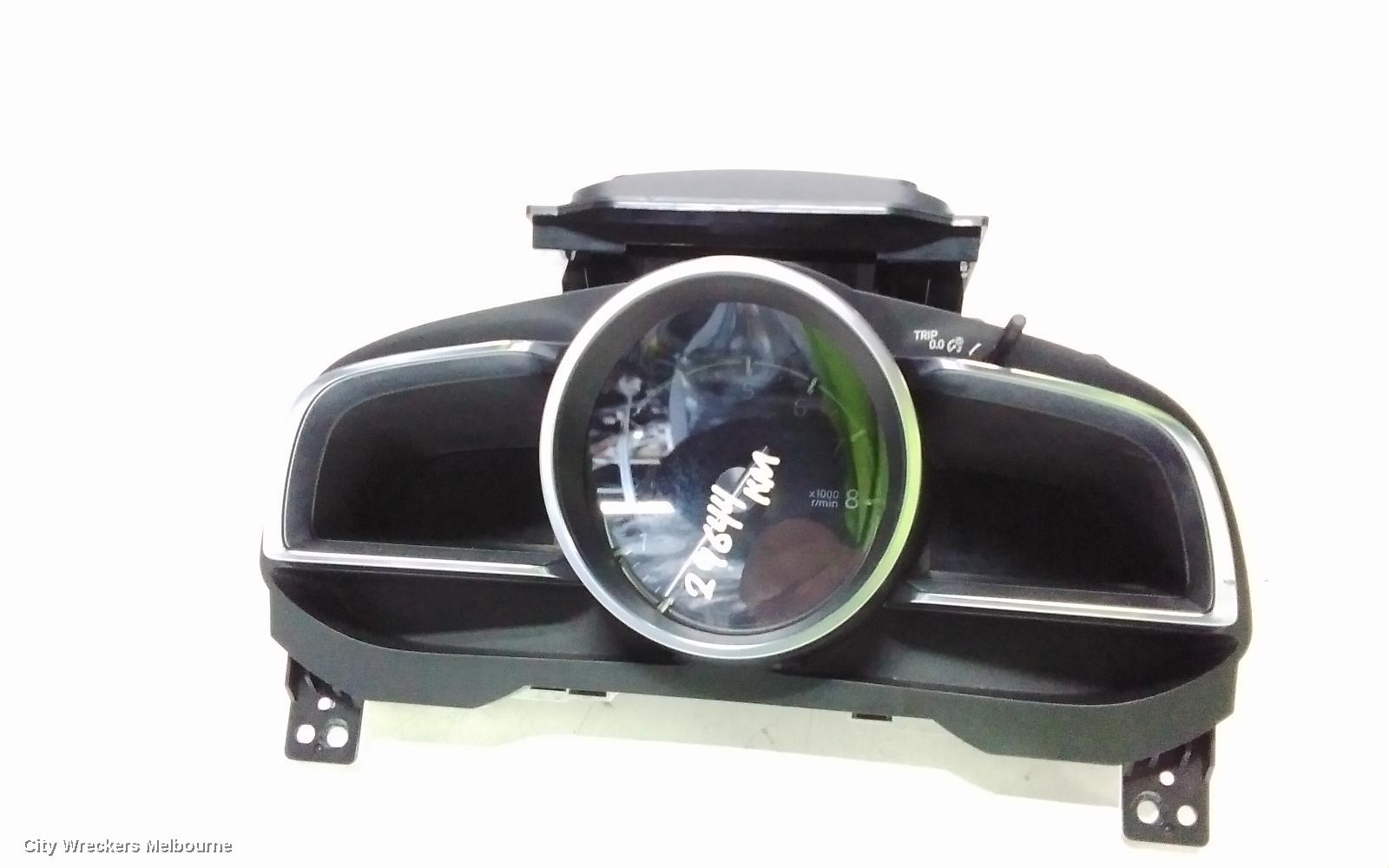 MAZDA CX3 INSTRUMENT CLUSTER, INSTRUMENT CLUSTER, PETROL, AUTO T/M, STOURING/AKARI, DK, 06/2018 ONWARDS