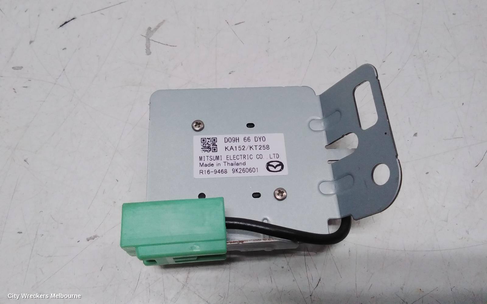 MAZDA CX3 RADIO/CD/DVD/SAT/TV, DISPLAY UNIT, 7IN TOUCHSCREEN, DK, 03/2015 - 02/2022