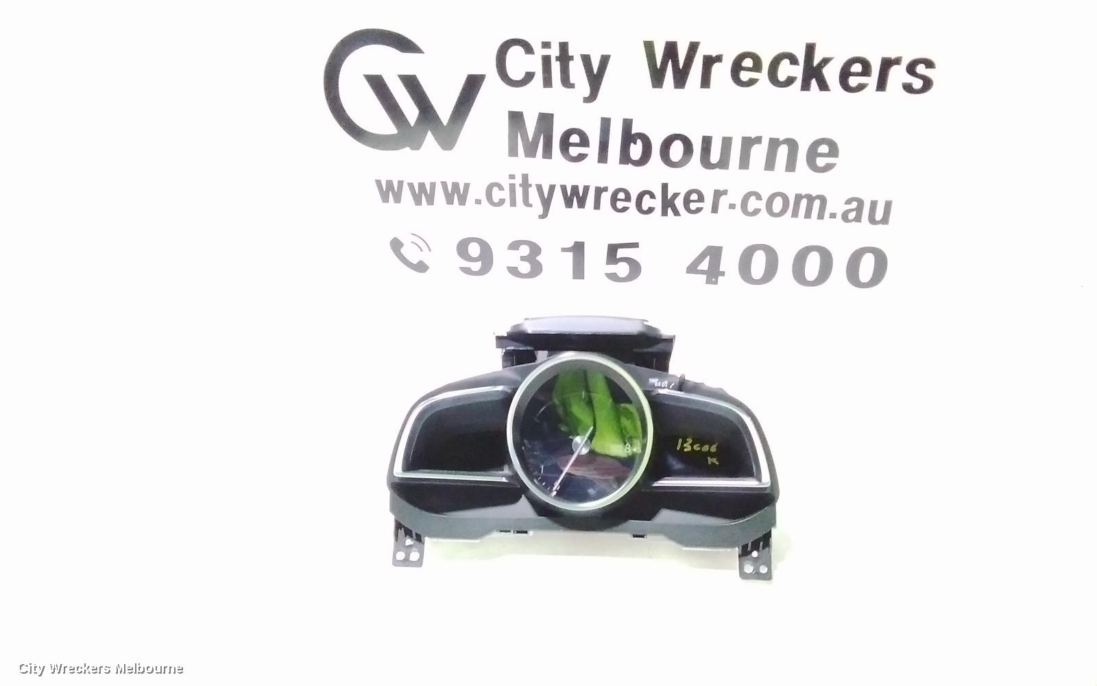 MAZDA CX3 INSTRUMENT CLUSTER, INSTRUMENT CLUSTER, PETROL, AUTO T/M, STOURING/AKARI, DK, 06/2018 ONWARDS