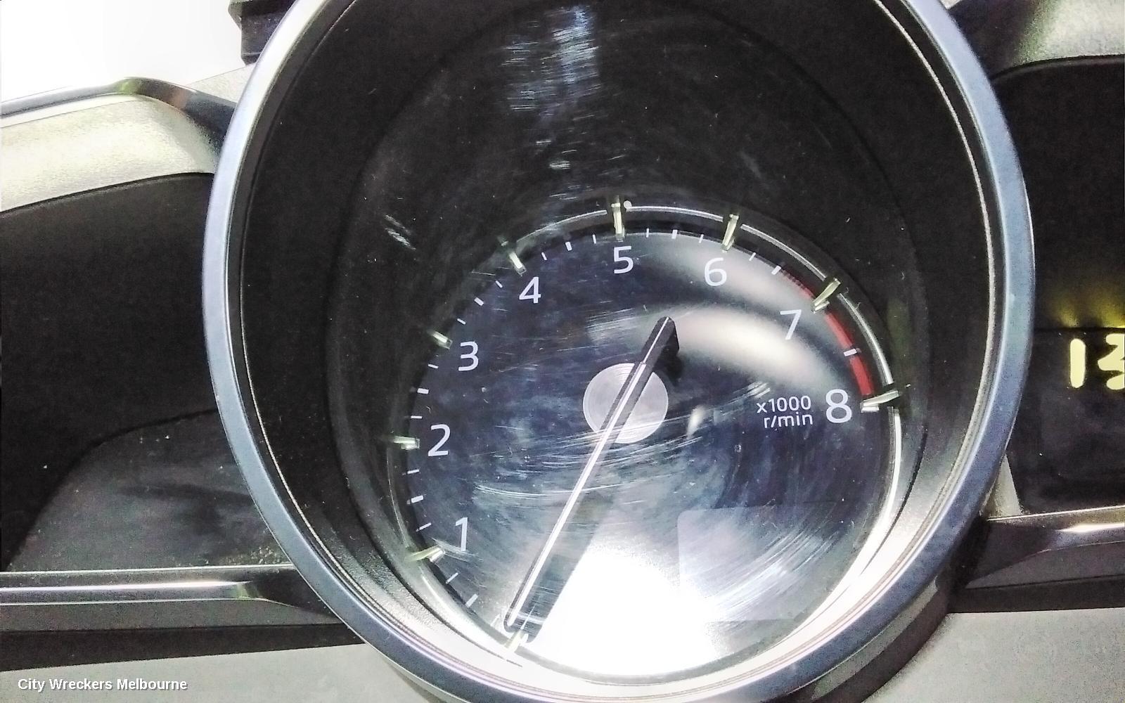 MAZDA CX3 INSTRUMENT CLUSTER, INSTRUMENT CLUSTER, PETROL, AUTO T/M, STOURING/AKARI, DK, 06/2018 ONWARDS