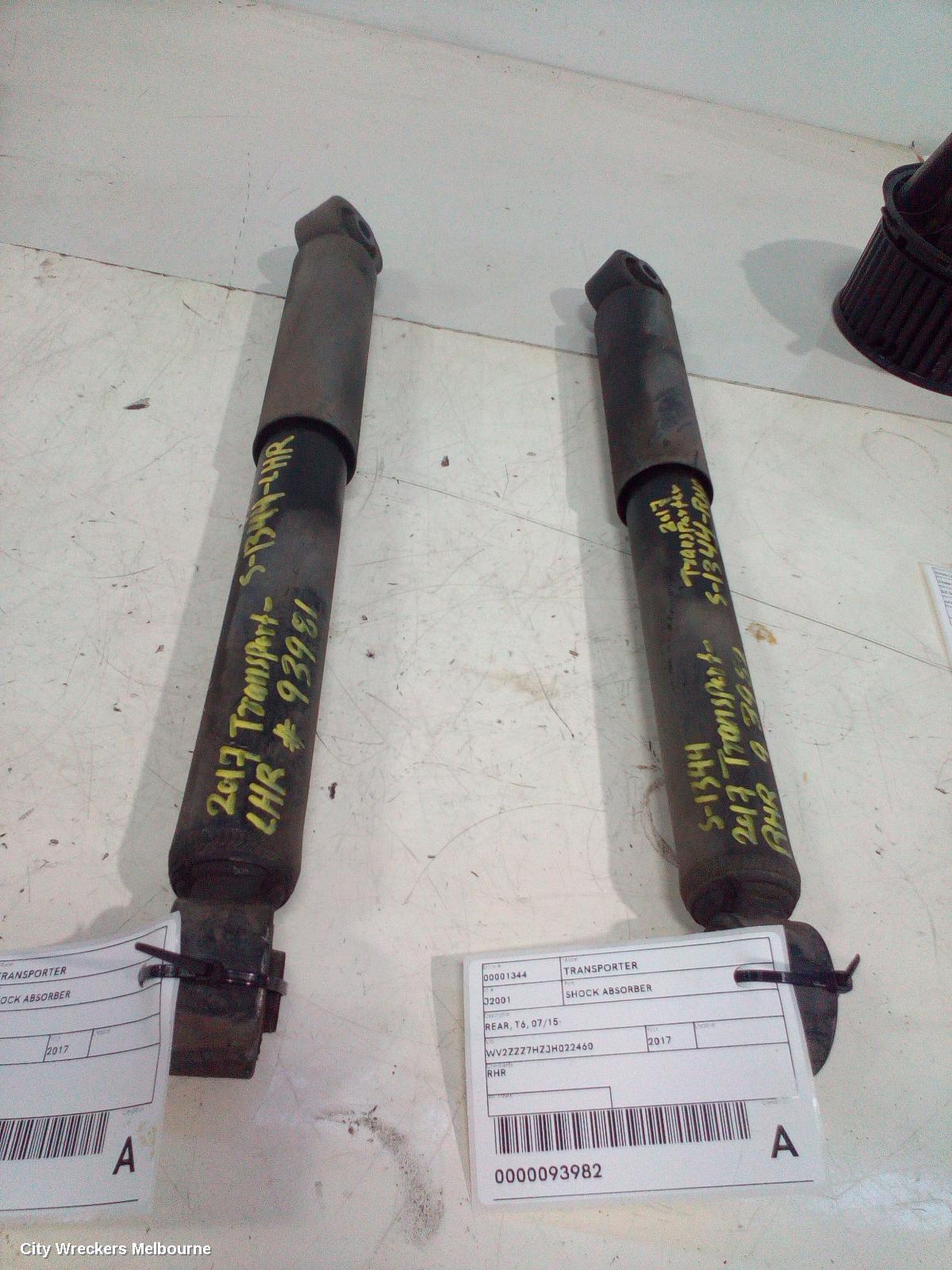 VOLKSWAGEN TRANSPORTER SHOCK ABSORBER, REAR, T6, 07/2015 ONWARDS