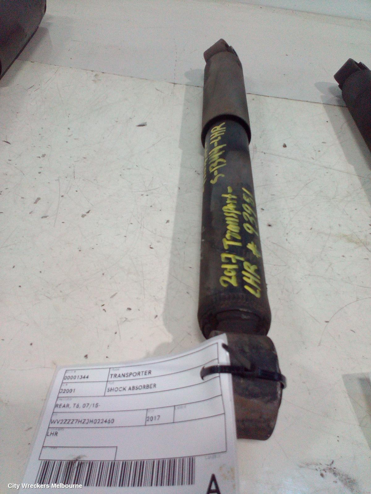 VOLKSWAGEN TRANSPORTER SHOCK ABSORBER, REAR, T6, 07/2015 ONWARDS