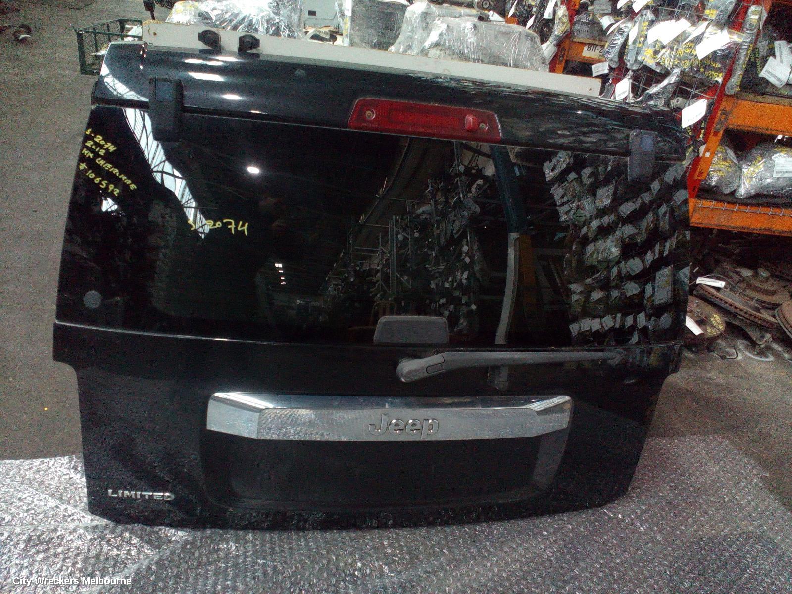 JEEP CHEROKEE BOOTLID/TAILGATE, TAILGATE, KK, 01/2010 - 10/2012