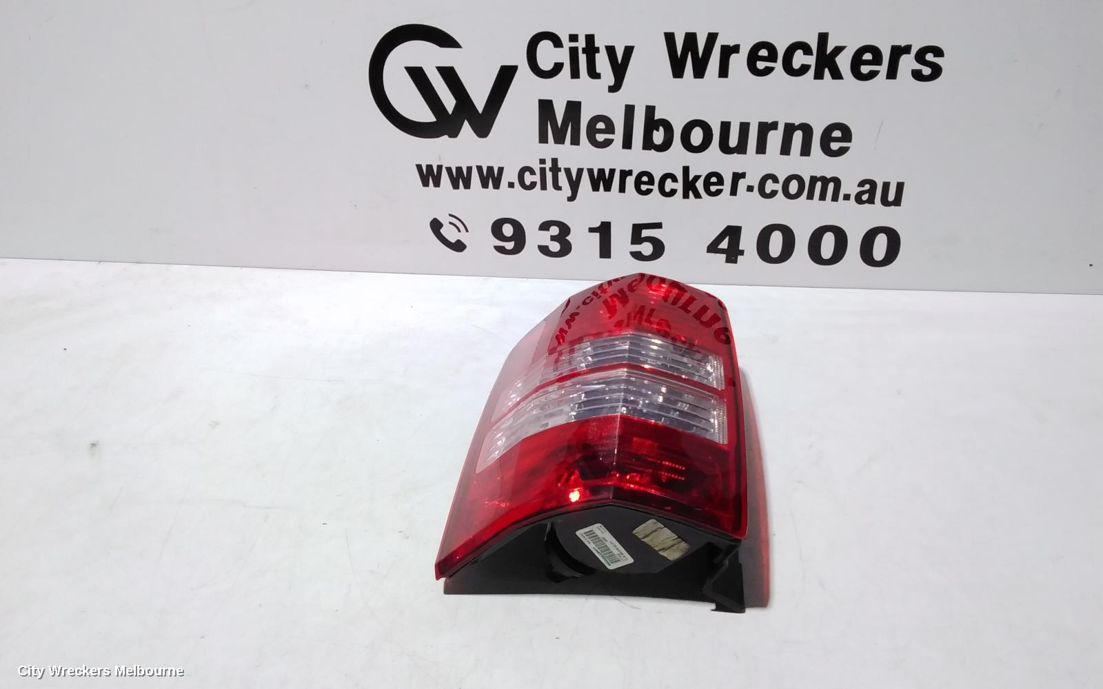 JEEP CHEROKEE LEFT TAILLIGHT, KK, 02/2008 - 10/2012
