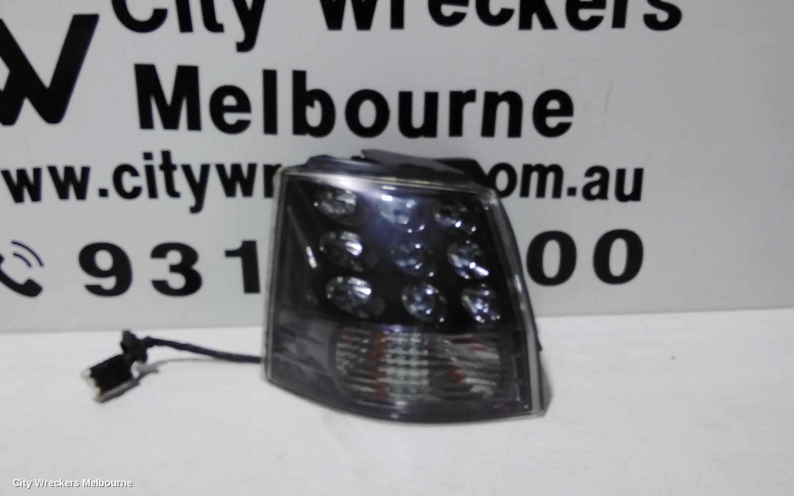 MITSUBISHI OUTLANDER LEFT TAILLIGHT, ZG-ZH, IN BODY, 11/2006 - 10/2012