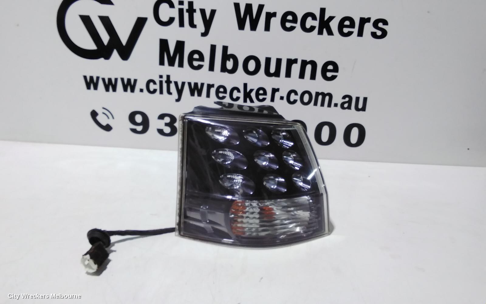 MITSUBISHI OUTLANDER LEFT TAILLIGHT, ZG-ZH, IN BODY, 11/2006 - 10/2012