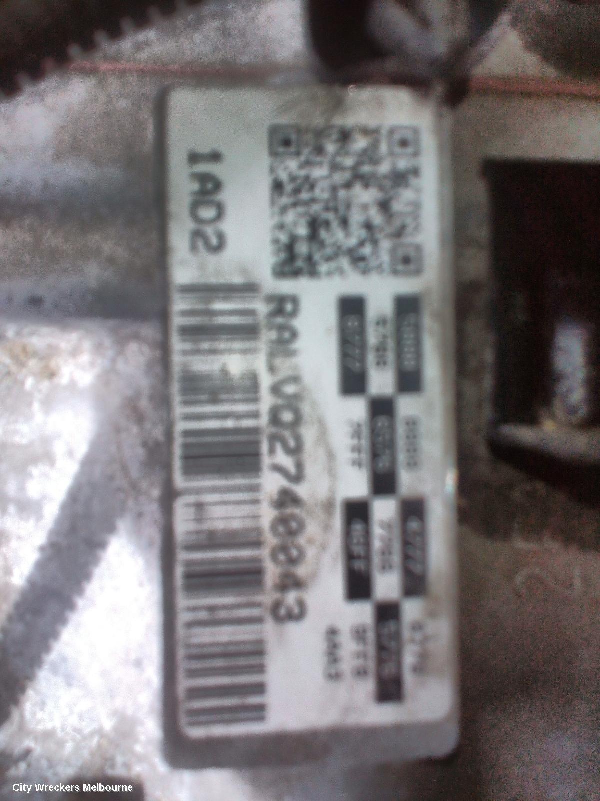 KIA RIO TRANS/GEARBOX, AUTO, PETROL, 1.4, G4LC, 6 SPEED, YB, 06/2018 ONWARDS