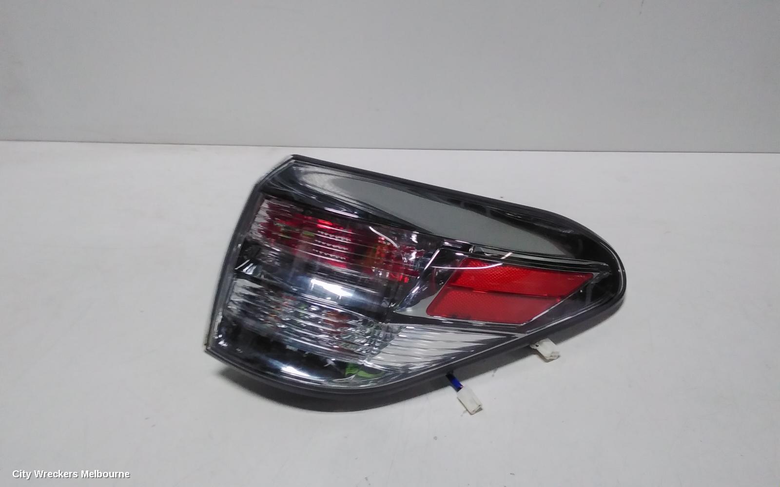 LEXUS RX SERIES RIGHT TAILLIGHT, GGL15R, RX350, IN BODY, 12/2008 - 05/2012