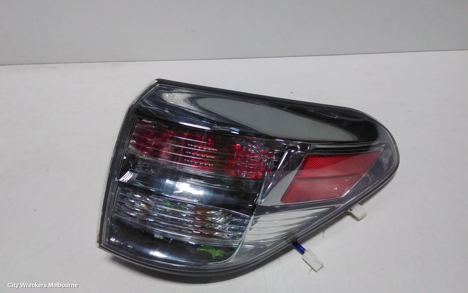 LEXUS RX SERIES RIGHT TAILLIGHT, GGL15R, RX350, IN BODY, 12/2008 - 05/2012