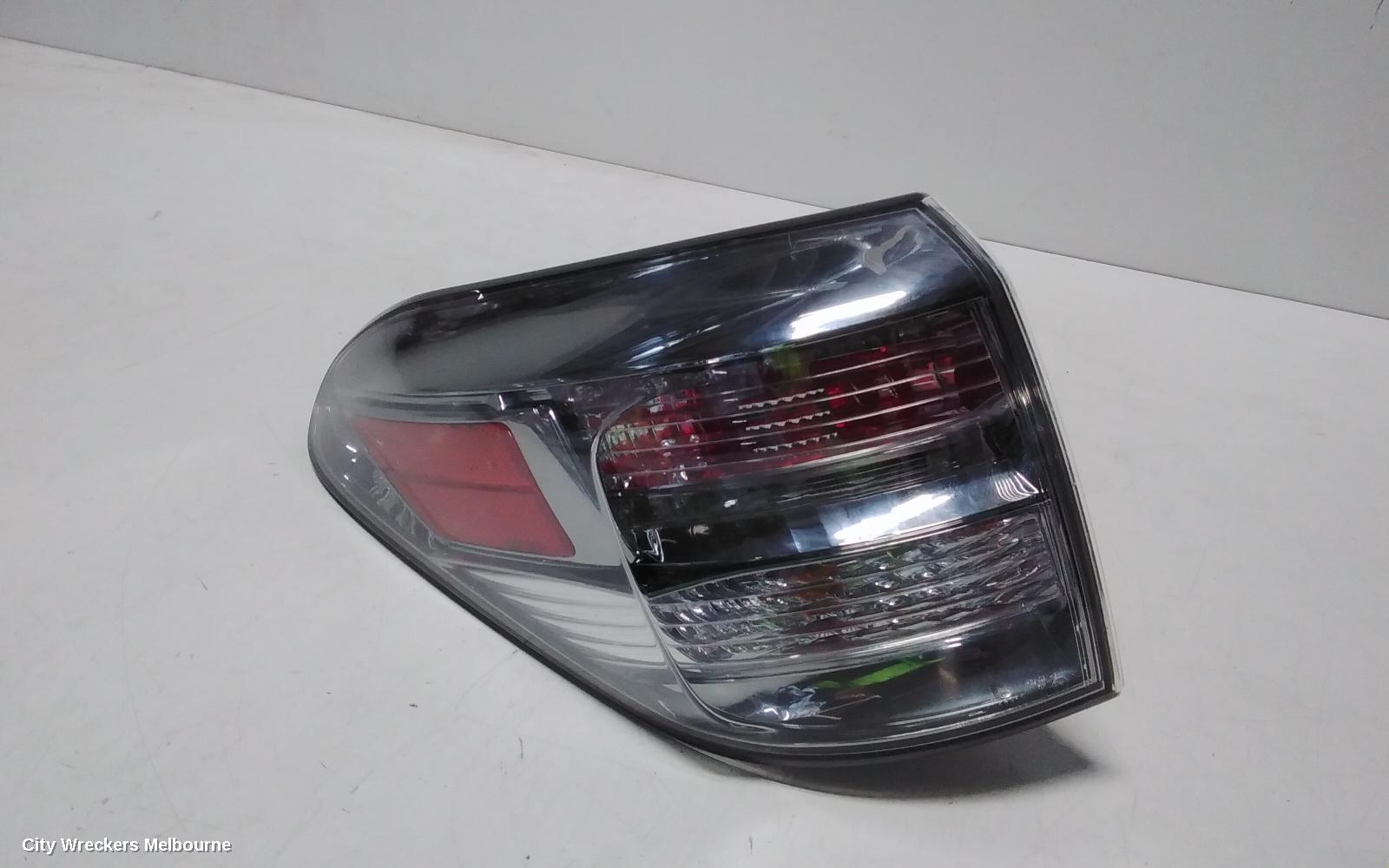 LEXUS RX SERIES LEFT TAILLIGHT, GGL15R, RX350, IN BODY, 12/2008 - 05/2012