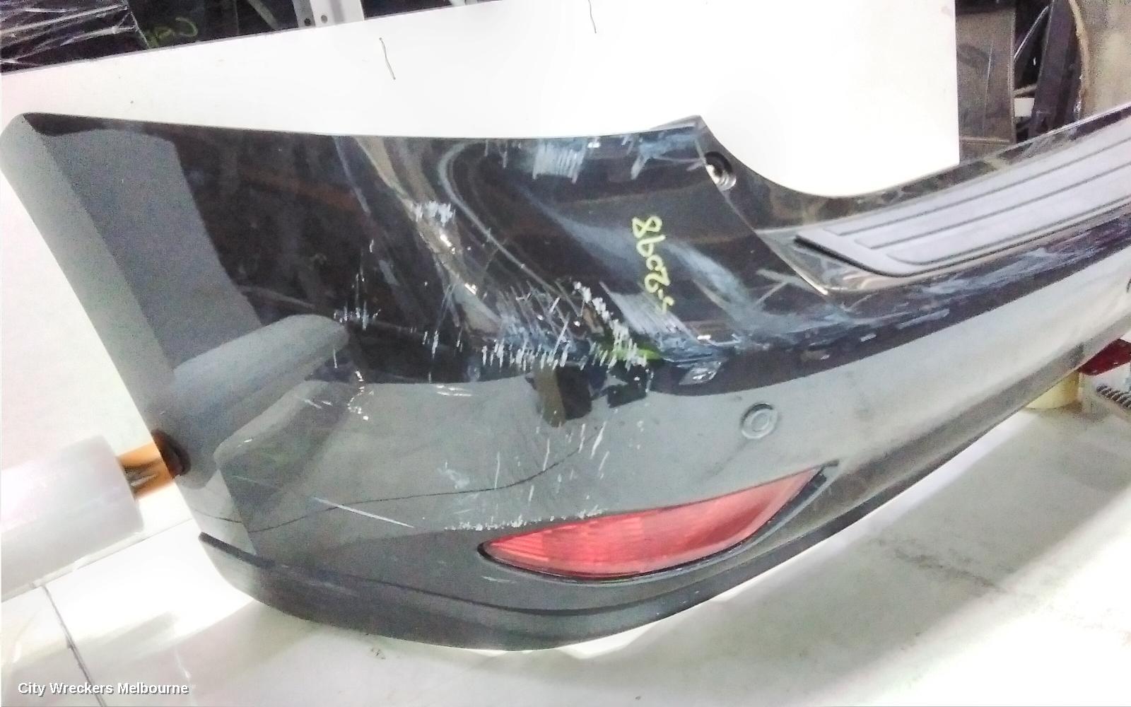 LEXUS RX SERIES REAR BUMPER, AL10, W/ PARK SENSORS TYPE, 12/2008 - 08/2015