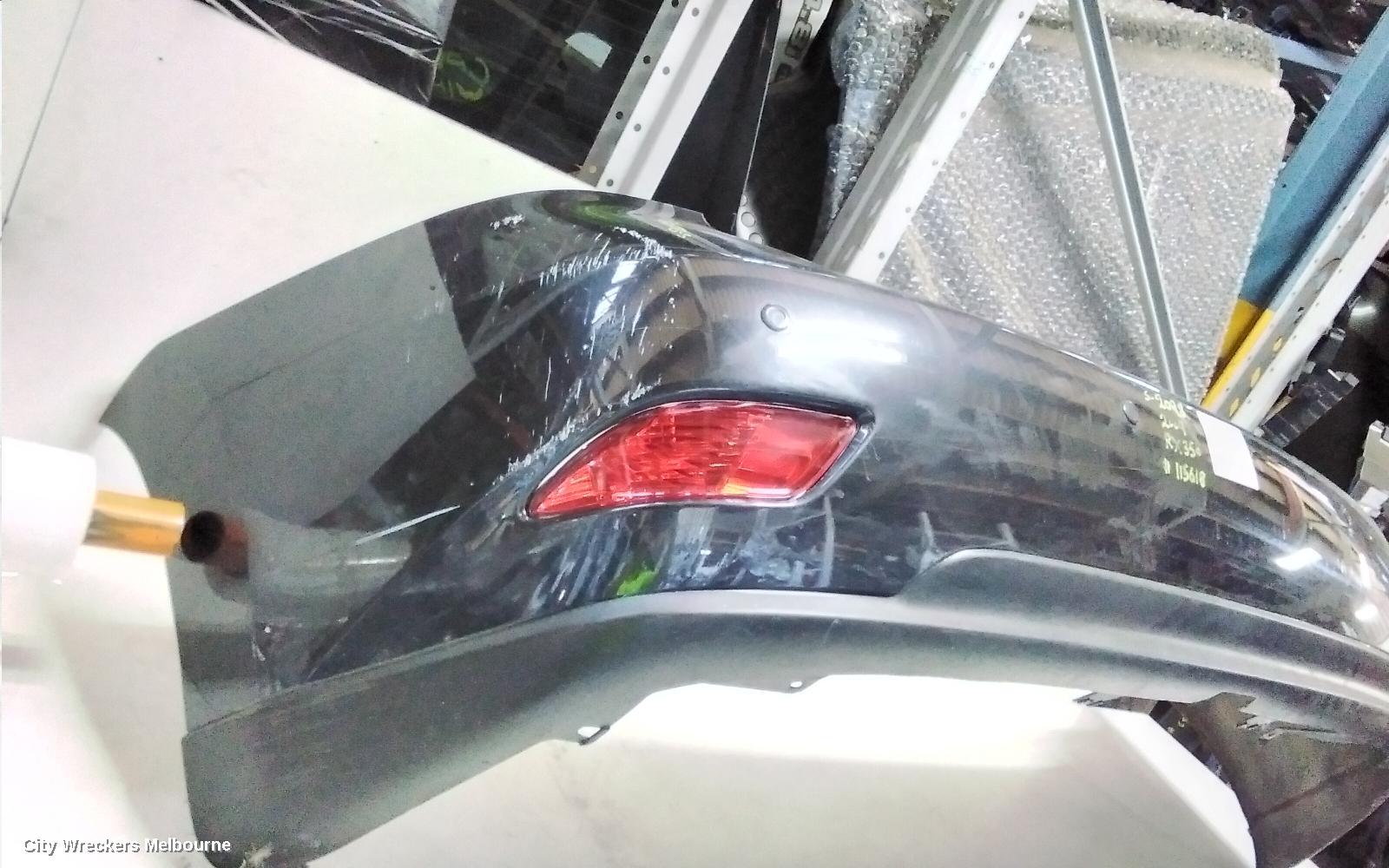 LEXUS RX SERIES REAR BUMPER, AL10, W/ PARK SENSORS TYPE, 12/2008 - 08/2015