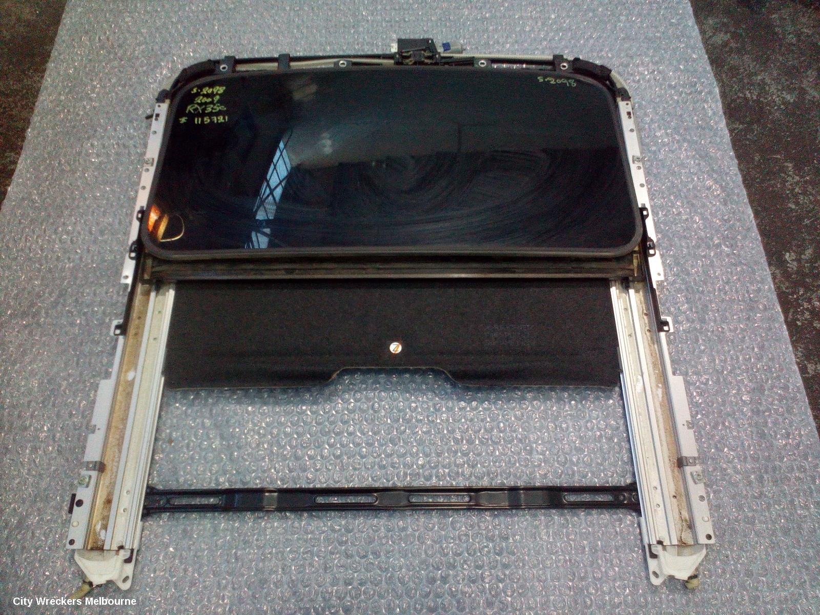LEXUS RX SERIES ROOF GLASS/SUNROOF/T, SUNROOF, AL10, 12/2008 - 08/2015