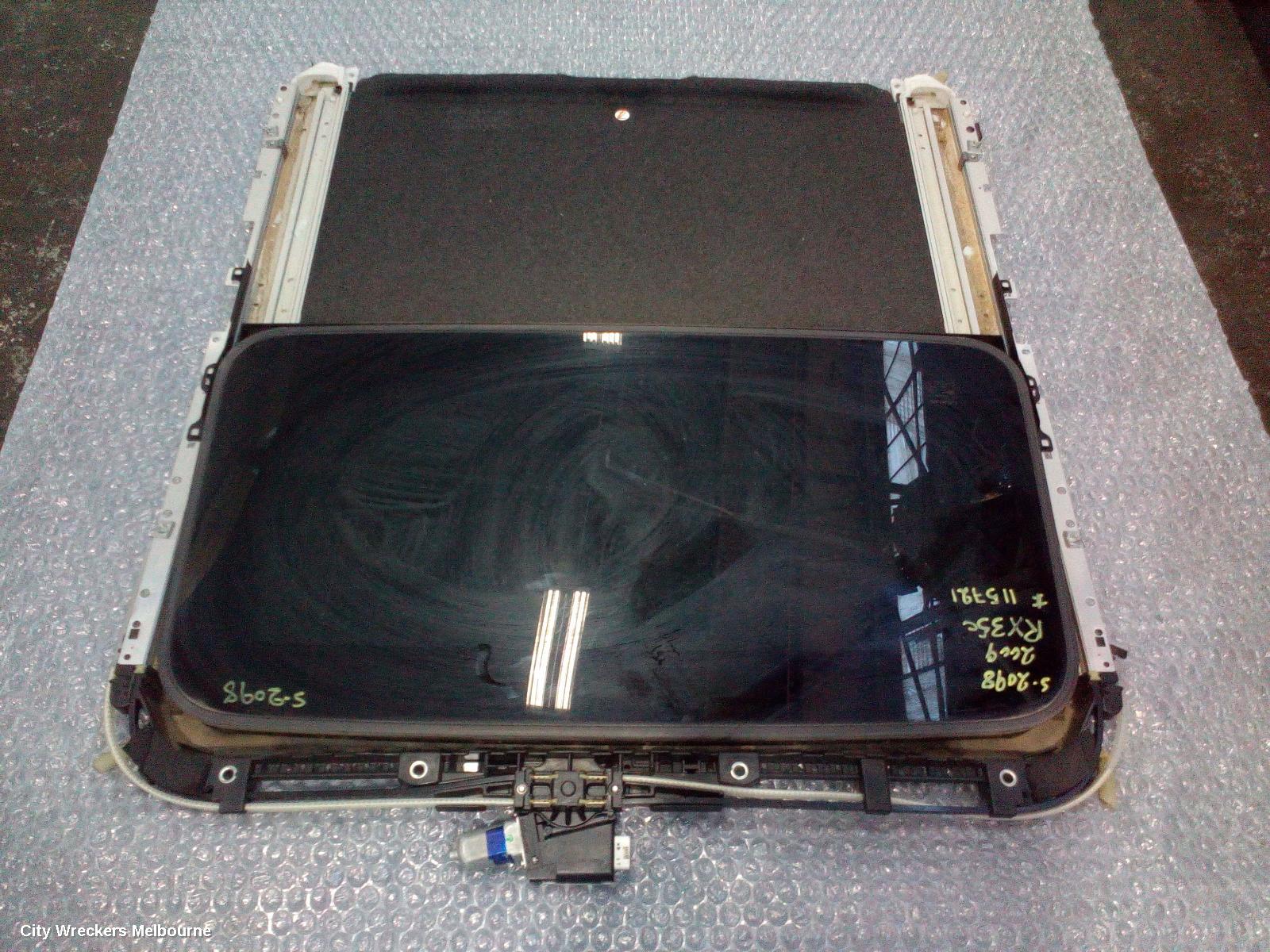 LEXUS RX SERIES ROOF GLASS/SUNROOF/T, SUNROOF, AL10, 12/2008 - 08/2015